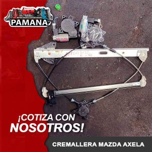 Cremallera de Vidrio Mazda Axela Traseras