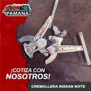 Cremallera Nissan Note